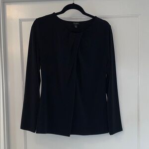 Talbots Classic Black Blouse